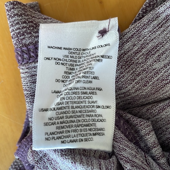 Maroon Polo Heather Purple/Red Burgundy Color Golf Sporty Athletic NWT Size XL - Picture 6 of 7